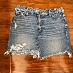 Paige jean mini skirt .Size 27